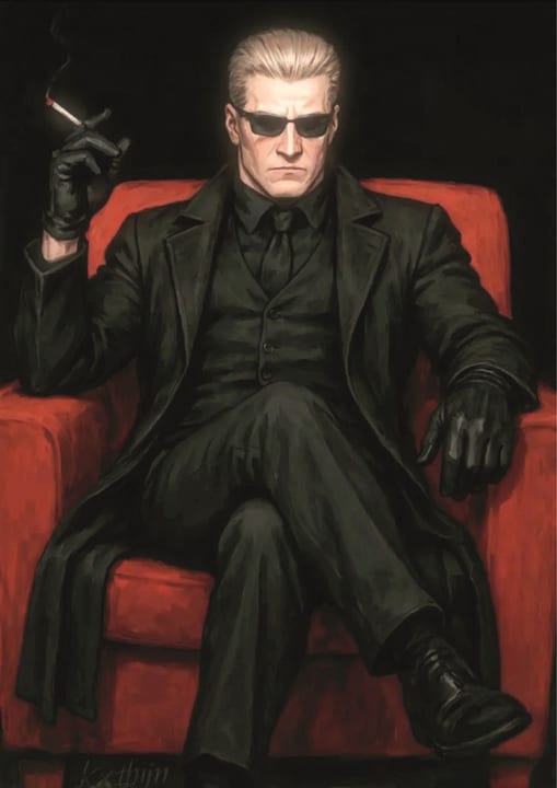 The Matrix Neo Code Vert